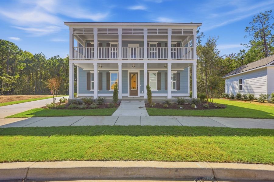 Representative exterior photo of a completed home built from the Laurel by Pulte Homes in SayeBrook, Myrtle Beach, SC (Image 25).