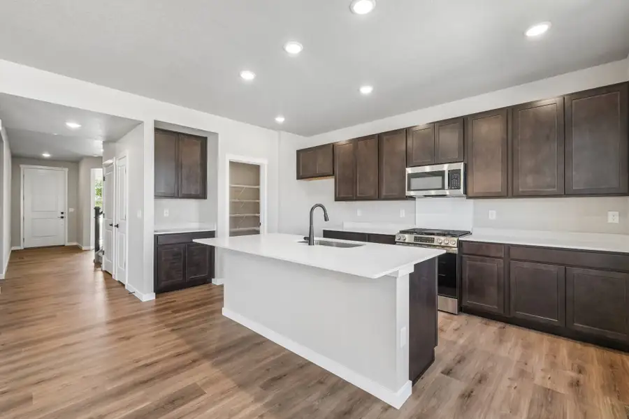 Furnished interior view inside a new home in Aspen Ranch, Fountain (Image 7).