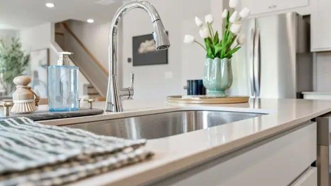 Close-up of interior finishes inside a home in Belleview Manor, Fairburn (Image 19).