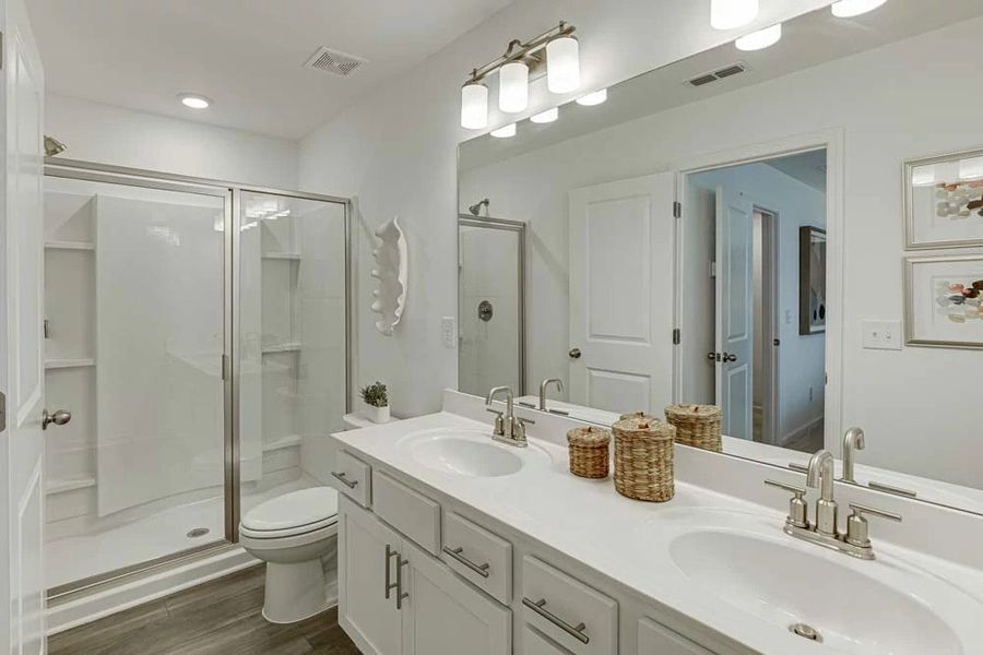 Primary Bathroom featuring Harmony Collection Finishes Primary Bathroom featuring Harmony Collection Finishes
