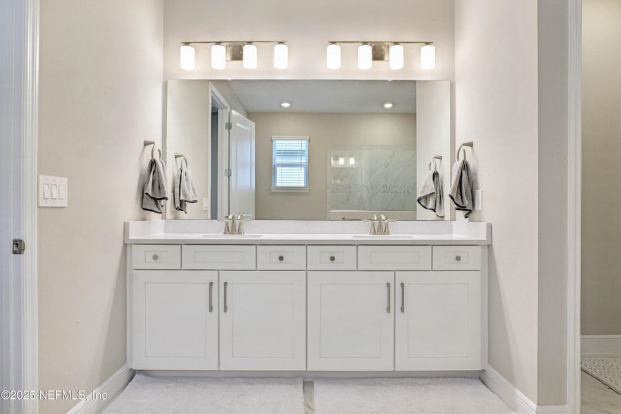 Furnished interior view inside a new home in Legends Preserve - Reserve Series, Daytona Beach (Image 15).