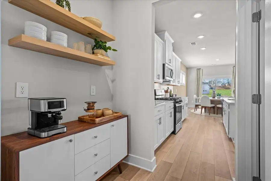Furnished interior view inside a new home in Ashby Woods, Boiling Springs (Image 5).