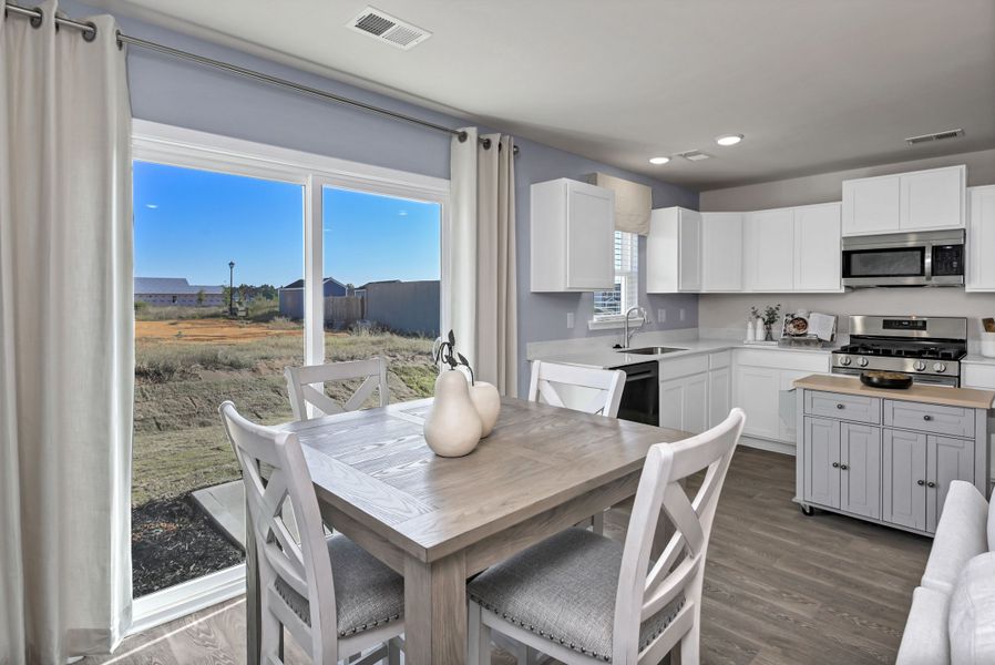 Representative furnished interior of a home built from the Jarrod by Veranda Homes in Trenton Place, Roebuck (Image 16).
