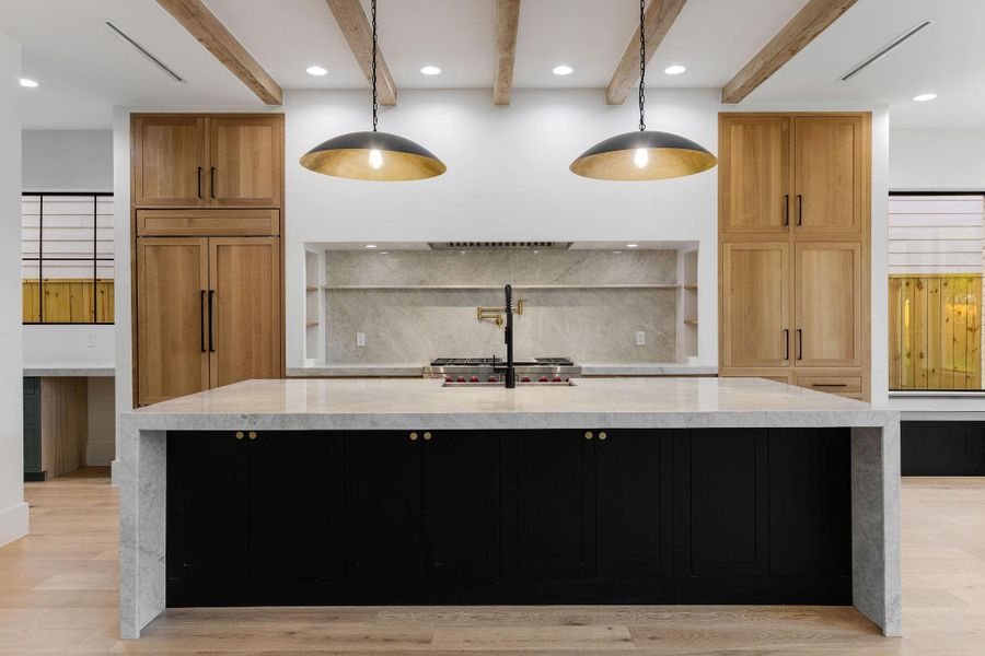 Furnished interior view inside a new home in , Houston (Image 19).