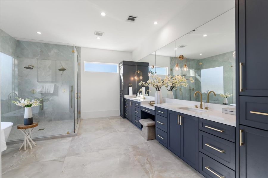 Furnished interior view inside a new home in , Houston (Image 30). Furnished interior view inside a new home in , Houston (Image 30).