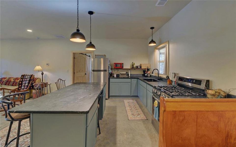 Furnished interior view inside a new home in , Dahlonega (Image 16).
