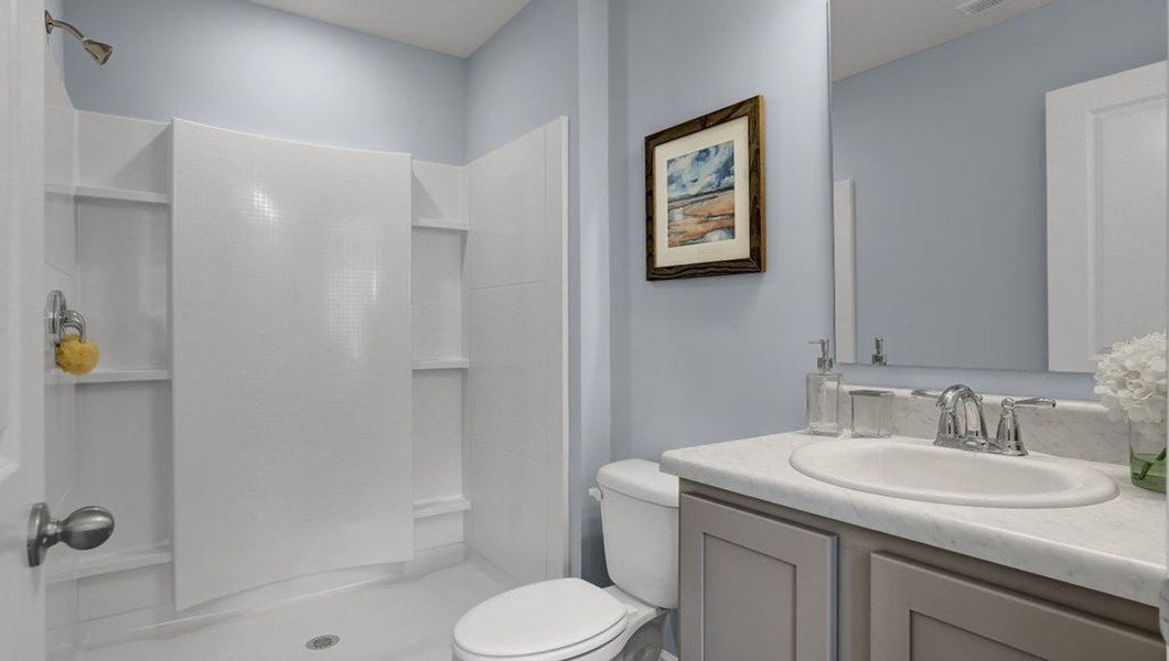 Furnished interior view inside a new home in Holly Oaks, Statesboro (Image 17).