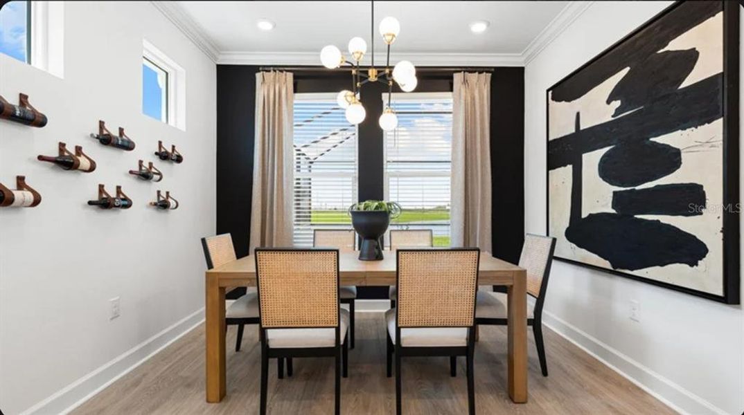 Furnished interior view inside a new home in Skye Ranch Community Group Page, Sarasota (Image 6).
