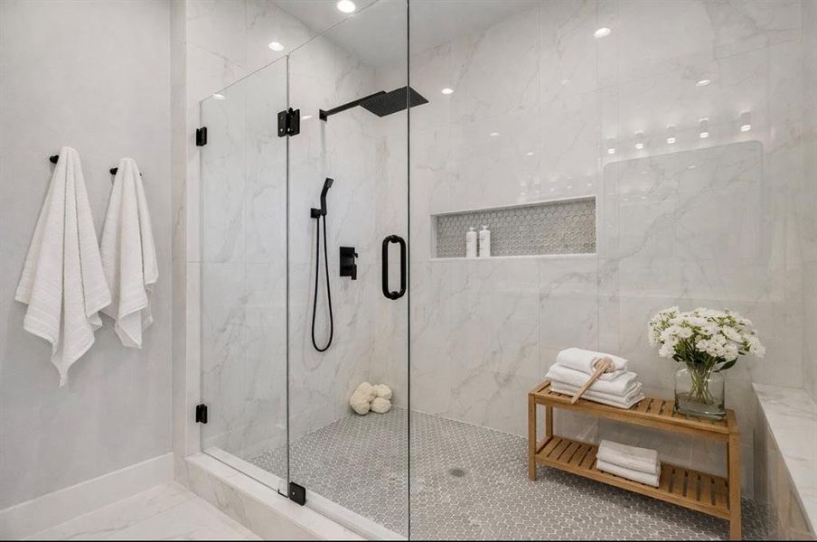 Furnished interior view inside a new home in , Dallas (Image 6).