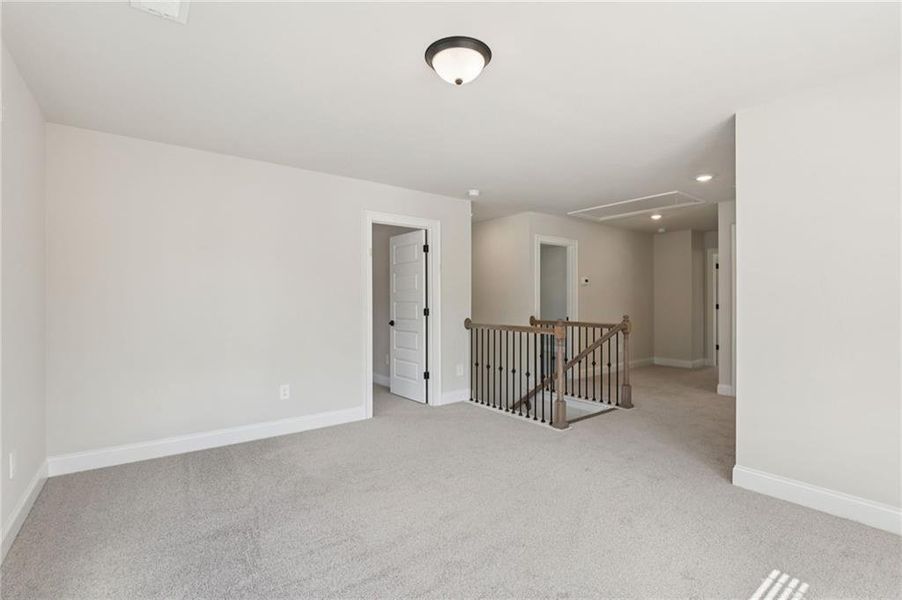 Spacious, unfurnished interior of a new home in Hemingway - Reserve Series, Cumming (Image 41).