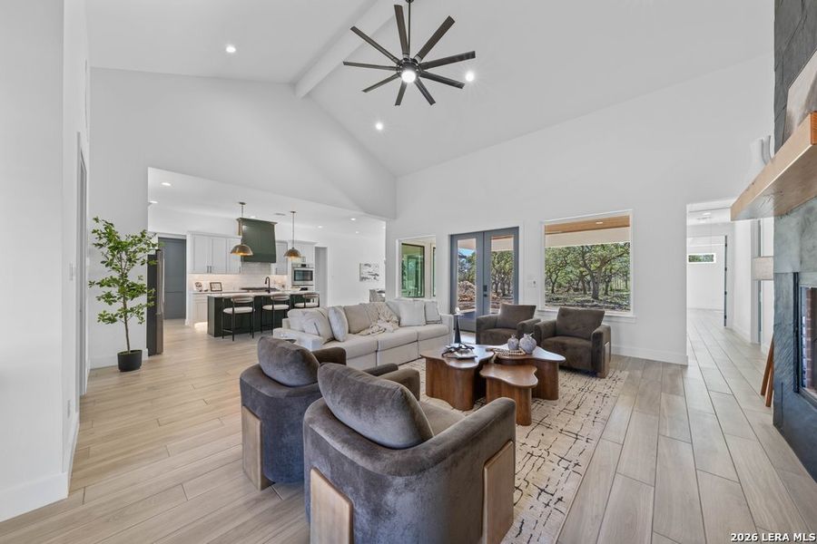 Furnished interior view inside a new home in , Bulverde (Image 35).