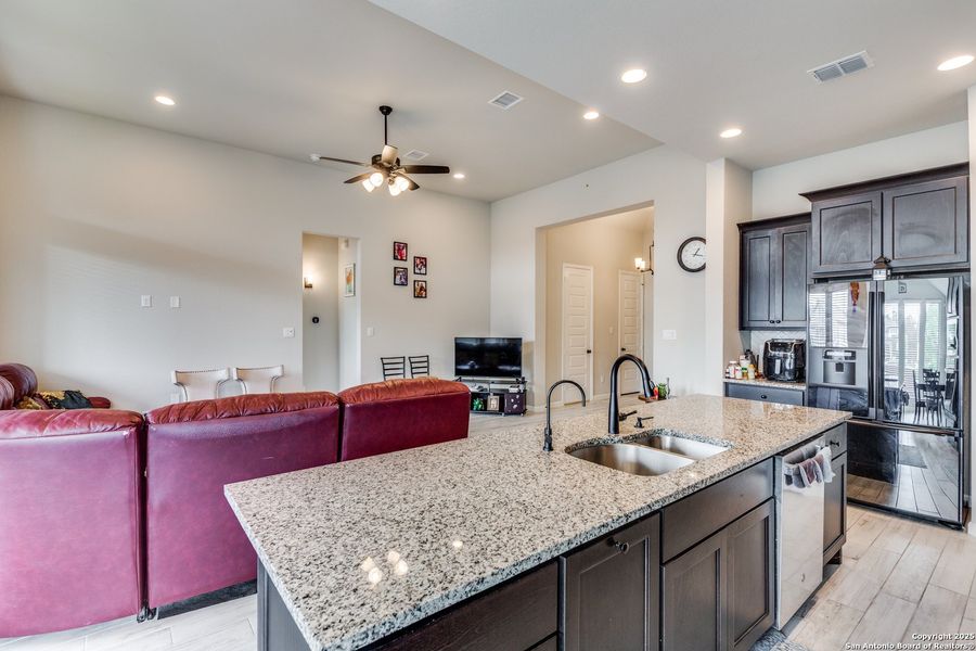 Furnished interior view inside a new home in , San Antonio (Image 9).