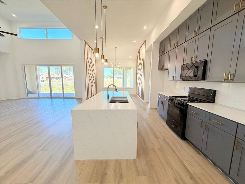 Furnished interior view inside a new home in , Dayton (Image 16).