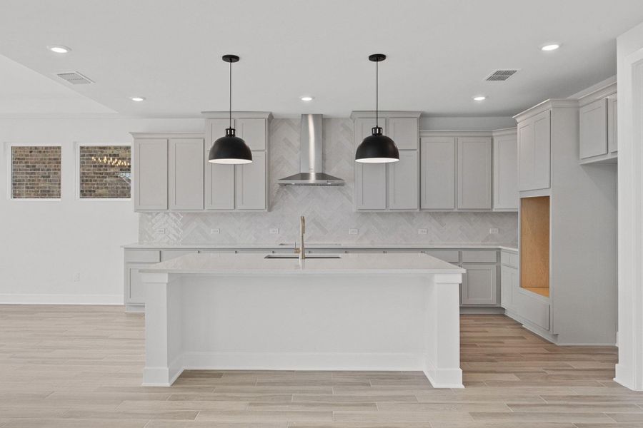 Furnished interior view inside a new home in Flora, Hutto (Image 6).