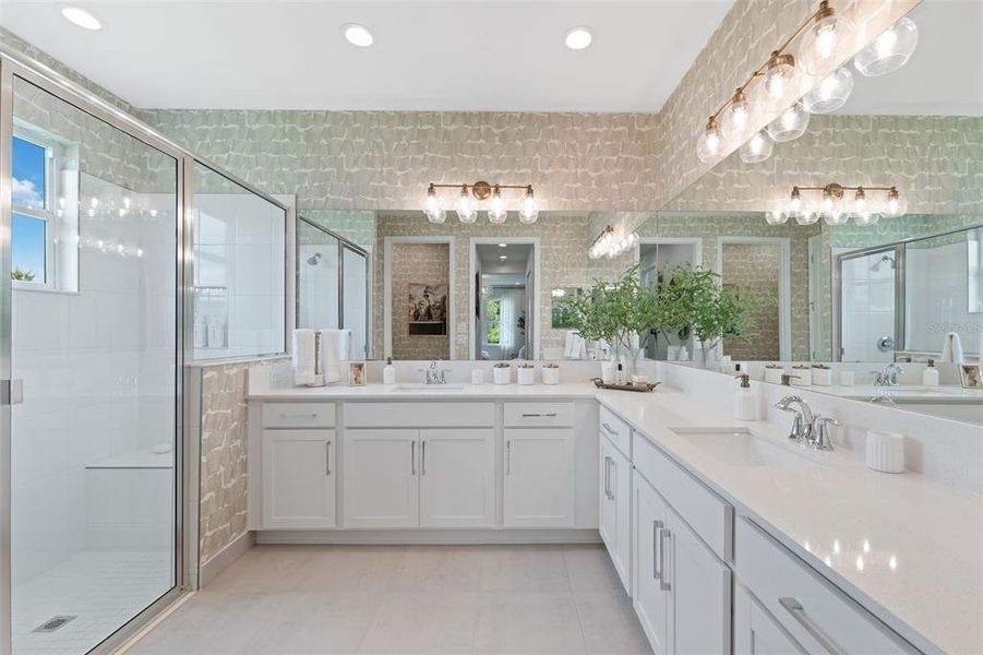 Furnished interior view inside a new home in Valencia Ridge, Wesley Chapel (Image 20).
