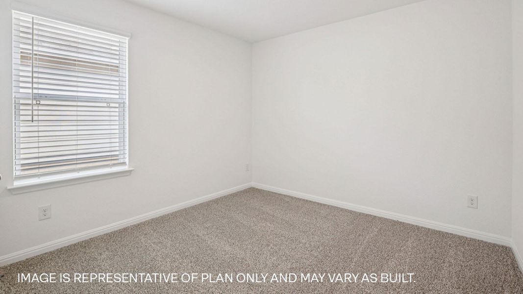 Spacious, unfurnished interior of a new home in Trails at Wildhorse, Austin (Image 25).