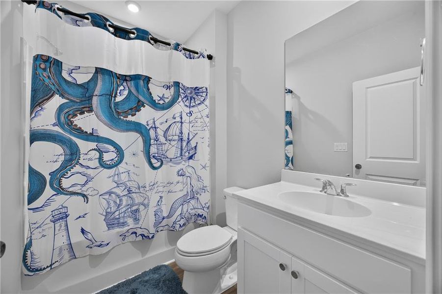Furnished interior view inside a new home in , Atlanta (Image 7). Furnished interior view inside a new home in , Atlanta (Image 7).