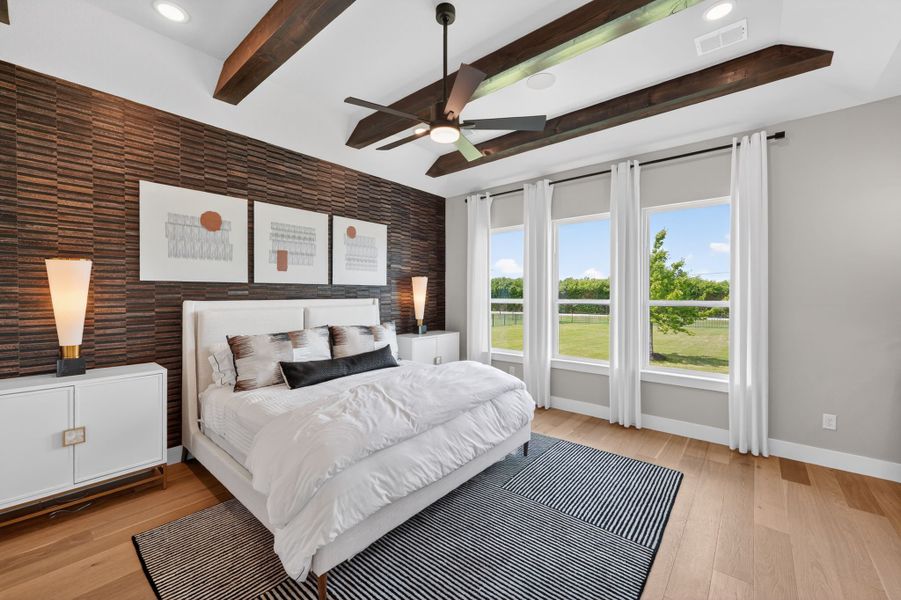 Furnished interior view inside a new home in Highland Crossing, Celina (Image 13).