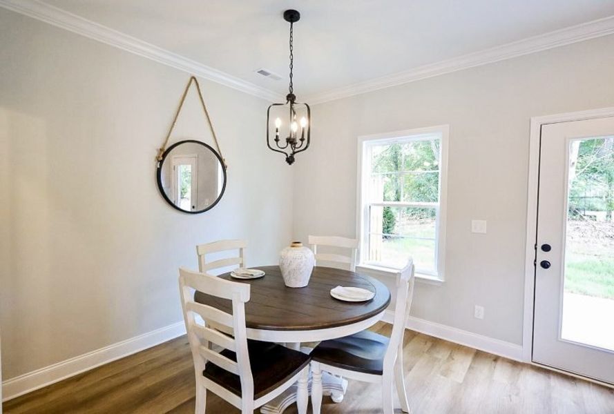 Furnished interior view inside a new home in The Nassau, Chattanooga (Image 37).