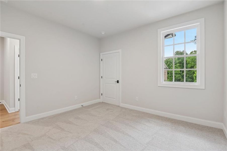 Spacious, unfurnished interior of a new home in Waterside, Peachtree Corners (Image 28). Spacious, unfurnished interior of a new home in Waterside, Peachtree Corners (Image 28).