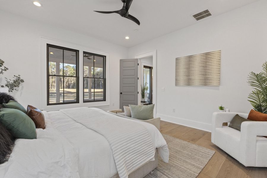 Furnished interior view inside a new home in , Johns Island (Image 46).