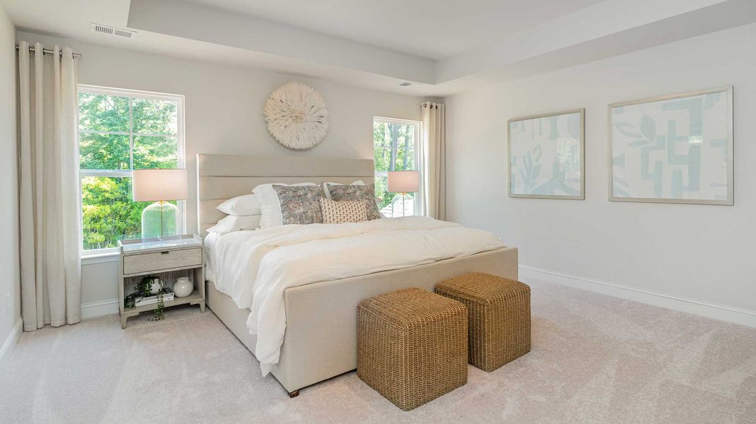 Furnished interior view inside a new home in Waterbridge, Myrtle Beach (Image 17).