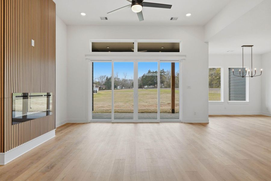 Spacious, unfurnished interior of a new home in , New Waverly (Image 28).