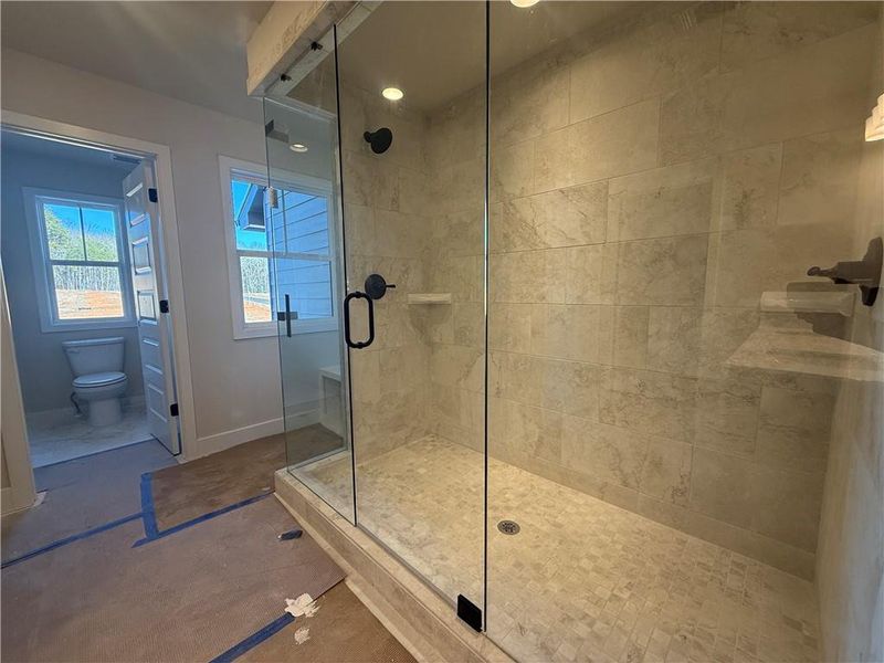 In-progress construction of a new home in The Towns at Auburn Station East, Auburn, GA (Image 15).