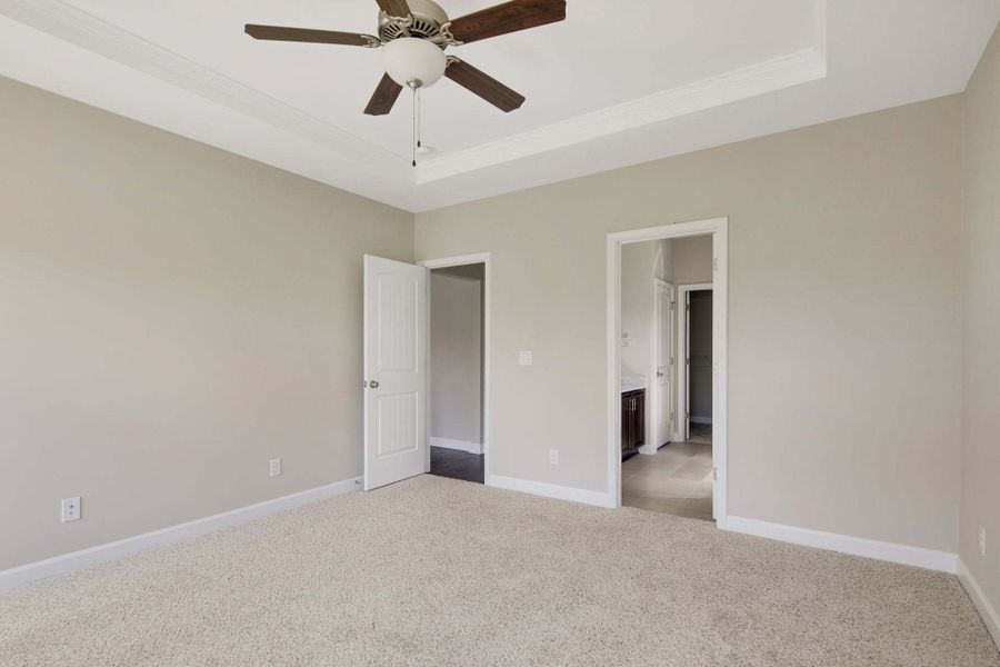 Representative unfurnished interior of a home built from the Clayton by Caviness & Cates Communities in Bartlett Manor, Youngsville (Image 178).