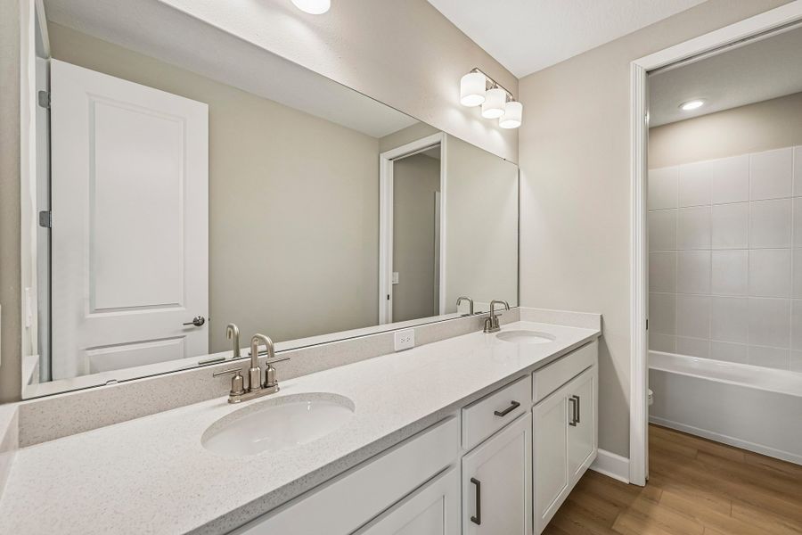 Furnished interior view inside a new home in Firethorn, Parrish (Image 9).