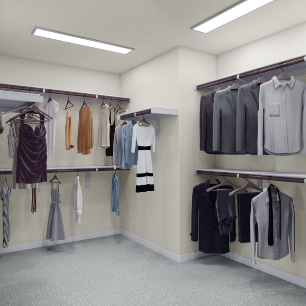 Representative furnished interior of a home built from the Fairfield by Tri Pointe Homes in Lagos Reserve, Manor (Image 15).