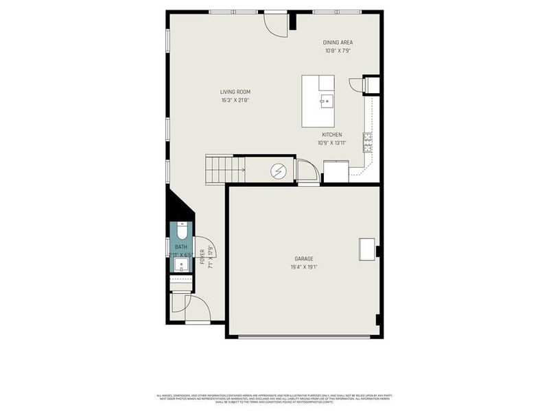 2D floor plan layout of this home in , Hoschton, GA (Image 6). 2D floor plan layout of this home in , Hoschton, GA (Image 6).