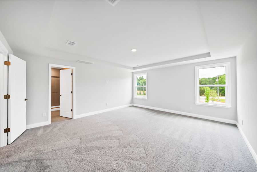 Spacious, unfurnished interior of a new home in Monroe Preserve, Chapin (Image 41).