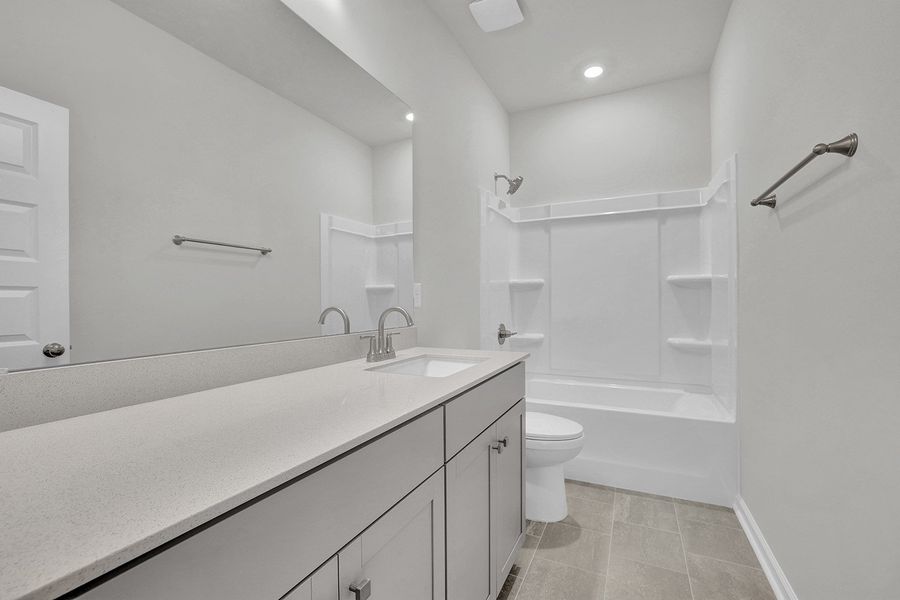 Furnished interior view inside a new home in Grand Park, Leland (Image 11).