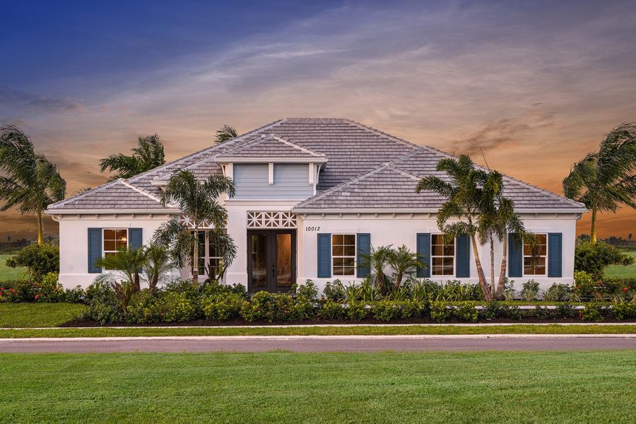 Representative exterior photo of a completed home built from the Dream 2 by Neal Communities in Grand Park, Sarasota, FL (Image 20).