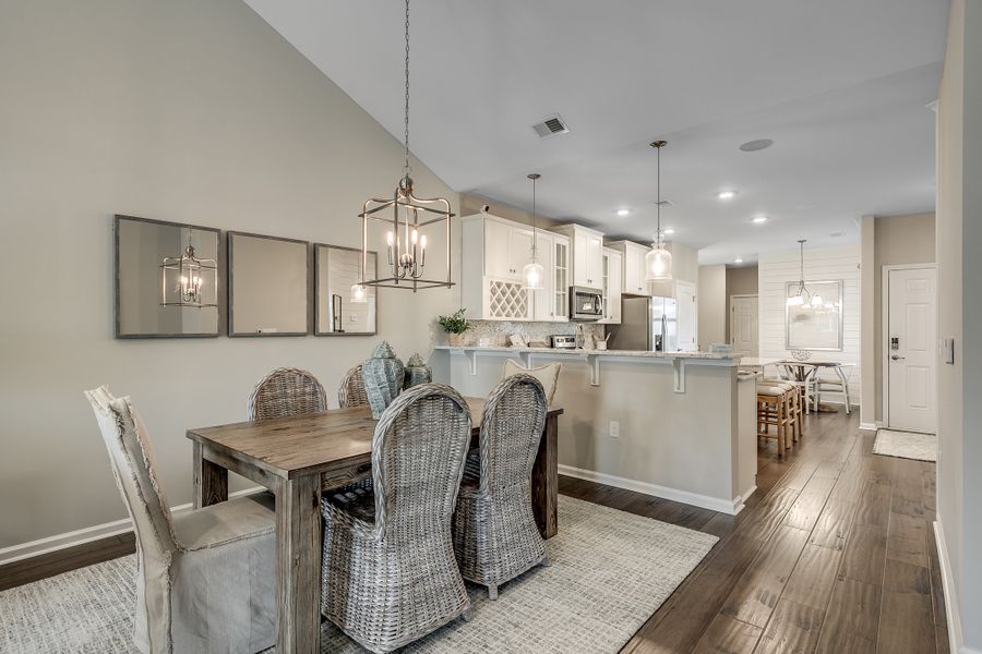 Representative furnished interior of a home built from the Jasmine by Beazer Homes in Marshfield Gardens, Longs (Image 6).