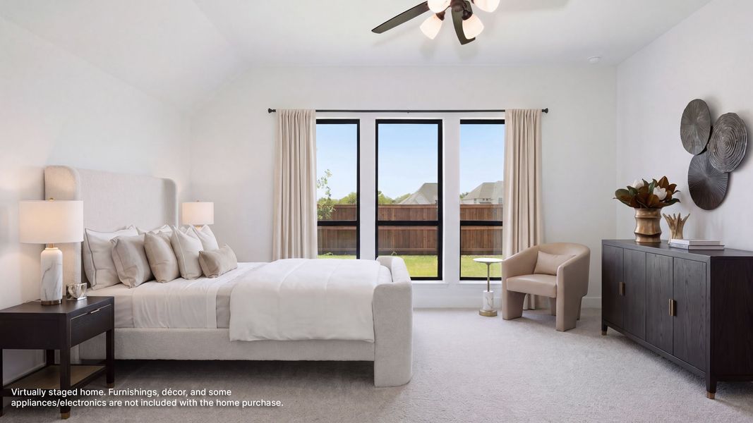 Furnished interior view inside a new home in Mustang Lakes, Celina (Image 7).