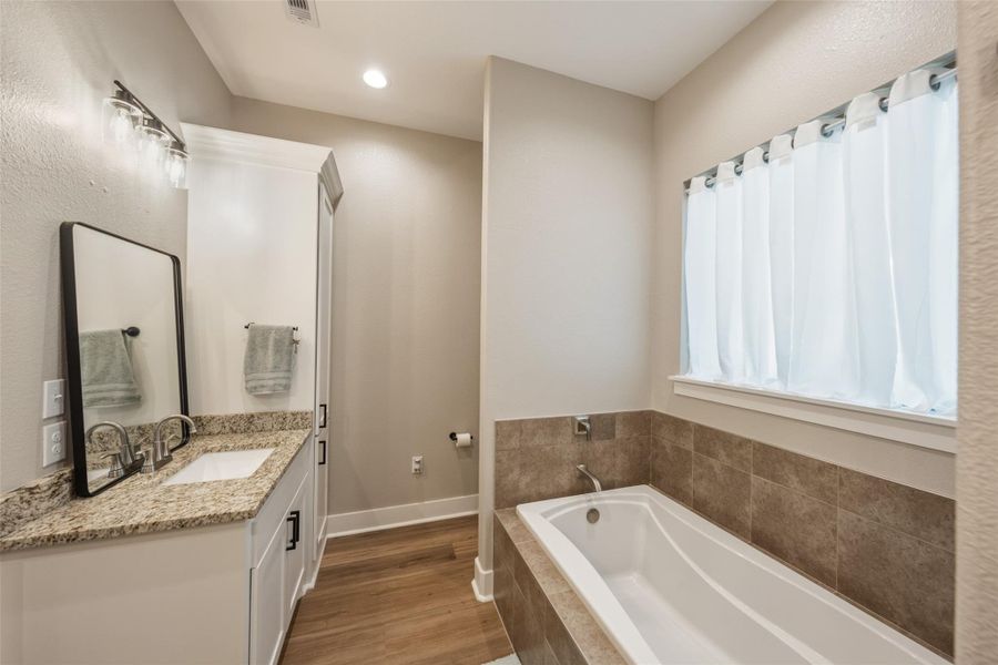 Furnished interior view inside a new home in , Shepherd (Image 13).