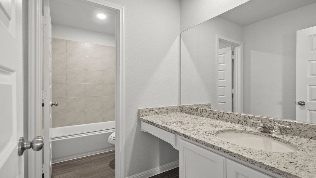Secondary bathroom Secondary bathroom
