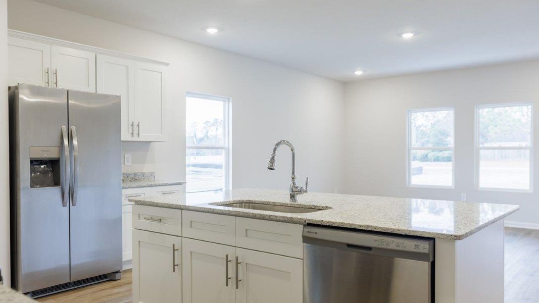 Representative furnished interior of a home built from the Plan by D.R. Horton in Greystone, Crawfordville (Image 5). Representative furnished interior of a home built from the Plan by D.R. Horton in Greystone, Crawfordville (Image 5).