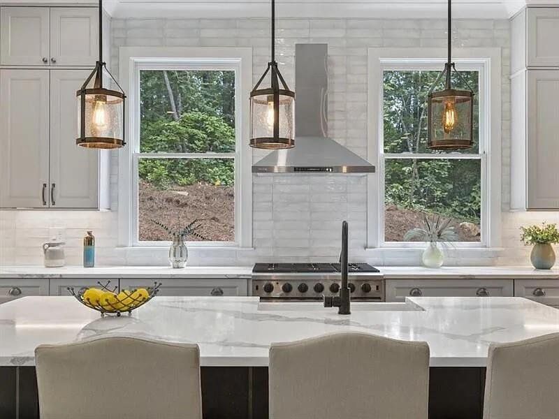 Furnished interior view inside a new home in , Woodstock (Image 19).