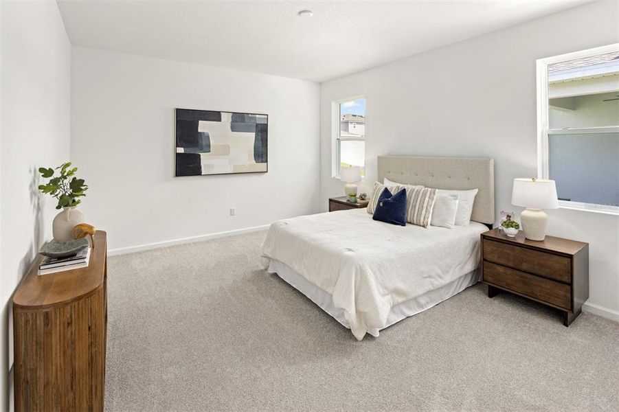 Furnished interior view inside a new home in Rainwood, Groveland (Image 10). Furnished interior view inside a new home in Rainwood, Groveland (Image 10).