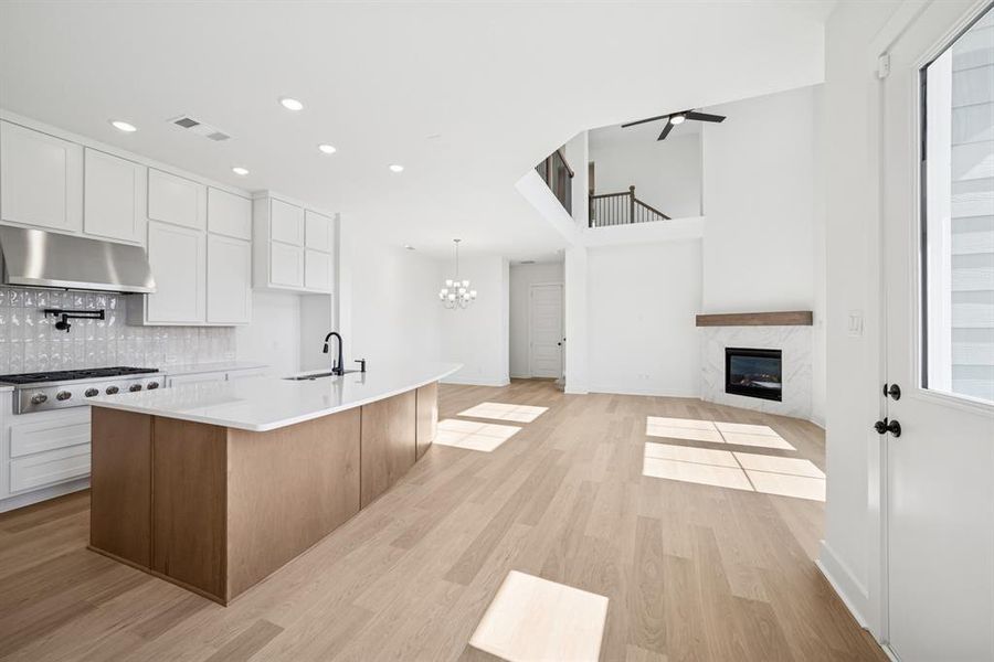 Furnished interior view inside a new home in Walsh Cottage, Fort Worth (Image 7).