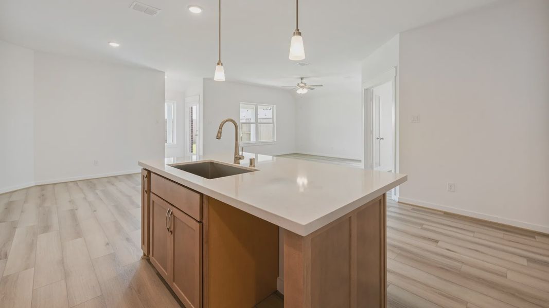Furnished interior view inside a new home in River Ranch, Dayton (Image 12).