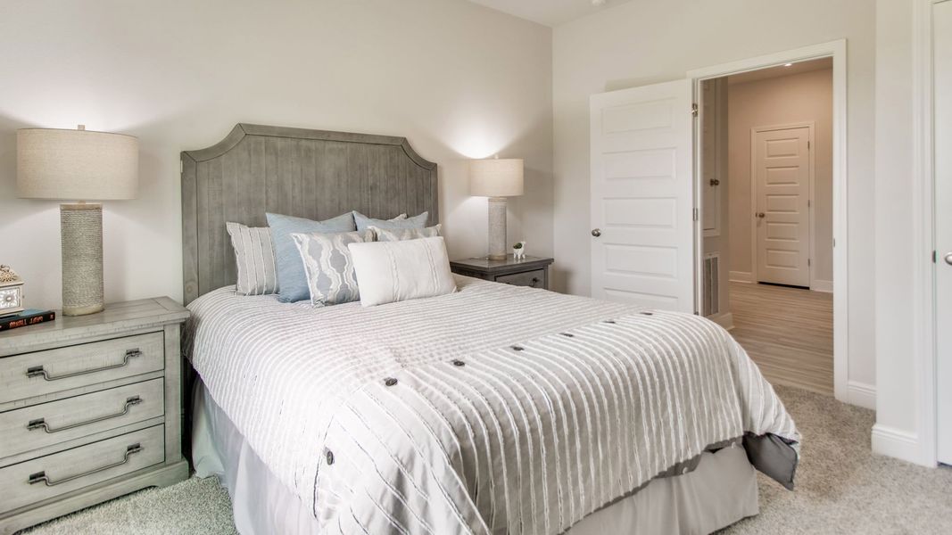 Furnished interior view inside a new home in Ashton Park Phase III, Freeport (Image 31).