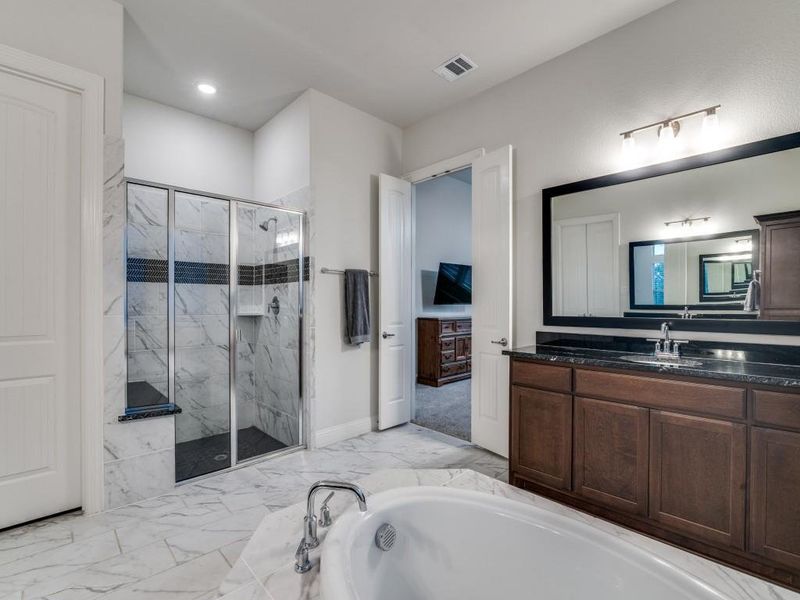 Furnished interior view inside a new home in , Wylie (Image 9). Furnished interior view inside a new home in , Wylie (Image 9).