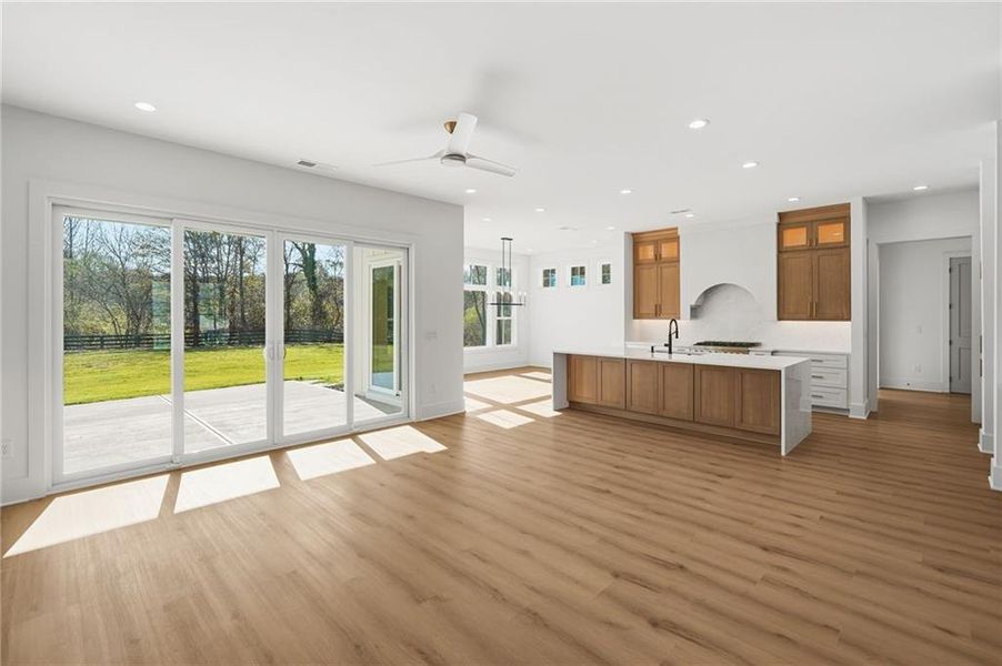 Spacious, unfurnished interior of a new home in , Canton (Image 54).