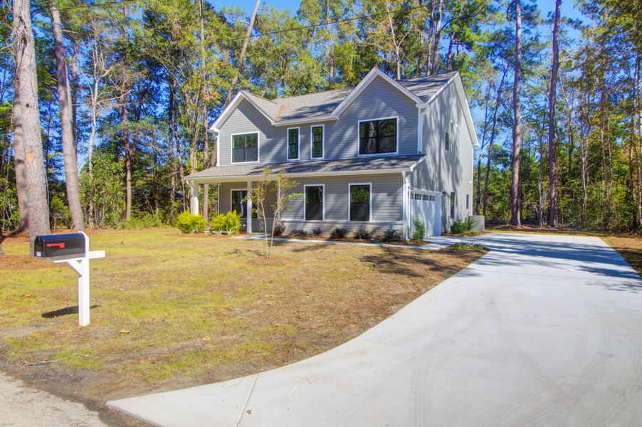 Exterior details and patio area of a home in , Summerville (Image 30).