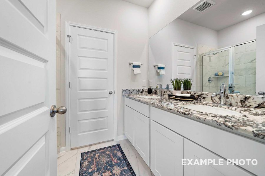 Furnished interior view inside a new home in Emberly, Beasley (Image 28).