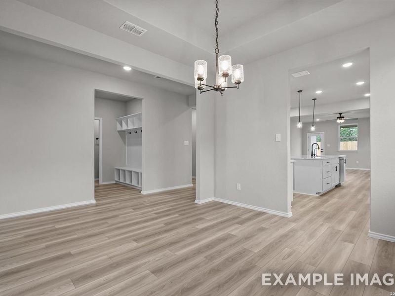 Spacious, unfurnished interior of a new home in Hickory Ridge, Elmendorf (Image 18).